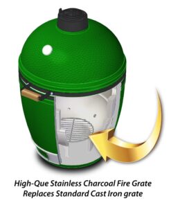 Innovations by Chance Fishbones Charcoal Fire Grate Upgrade for Large Big Green Egg (R) 7 61He6uhwxKL