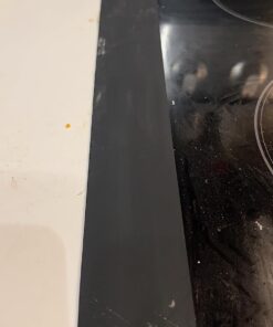 Silicone Stove Counter Gap Cover / Filler by Kindga 25" Long, Sealing Spills Between Kitchen Appliances Washing Machine and Stovetop, Set of 2 (Black) 25" Black 30 61Heezm6EEL