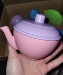 Green Toys Tea Set - BPA / Phthalates Free Play Toys for Gross Motor, Fine Skills Development. Kitchen Toys 22 61HerDKMl1L