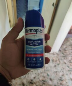 Dermoplast Pain, Burn & Itch Relief Spray for Minor Cuts, Burns and Bug Bites, 2.75 Oz (Packaging May Vary) Relief Spray (1 Pack) 40 61HfAFqQodL