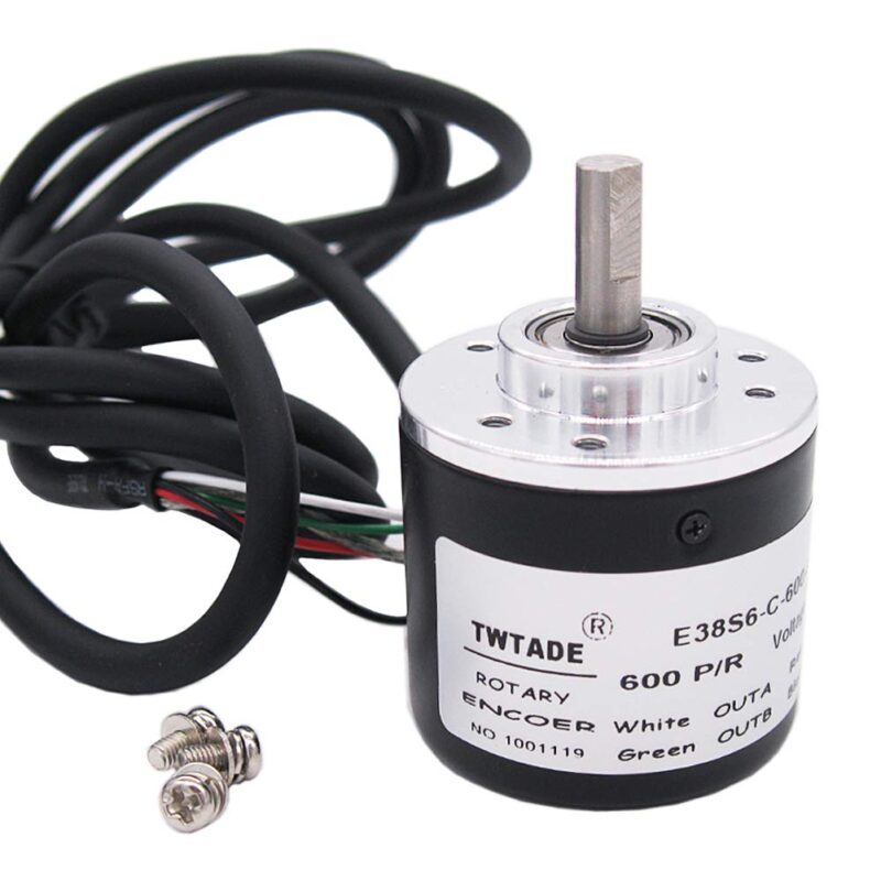Catalog 6 TWTADE/ 600P/R Incremental Rotary Encoder DC 5-24V Wide Voltage Power Supply 6mm Shaft AB two phases 600P/R
