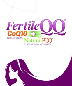 Alternative view of FertileQQ - Boost Your Fertility - CoQ10 Plus PQQ (Pyrroloquinoline Quinone) - 100mg of CoQ10 Plus Natural PQQ 20mg