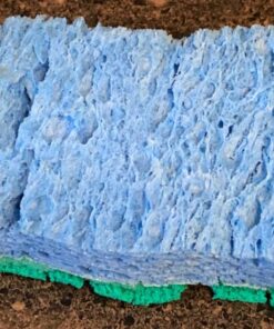 O-Cedar Scrunge Multi-Use (Pack of 6) Non-Scratch, Odor-Resistant All-Purpose Scrubbing Sponge Safely Cleans All Hard Surfaces in Kitchen and Bathroom, 6 Count (Pack of 1), Blue 6 Count (Pack of 1) 47 61HiFu yTHL