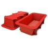 Silicone Large Bread Pan and 1 Loaf Pan 2PCS | Non-Stick Baking Mold | Premium Kitchen Pan | Dishwasher Safe 9.25L x 3.9W | Flexible Easy release for Homemade Cakes, Breads, Meatloaf and quiche. 1 Loaf 2PC 8 61HkXRqNgSL