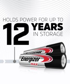Energizer AA Batteries, Max Double A Battery Alkaline, 24 Count 24 Count (Pack of 1) 29 61Hn 7GNmtL
