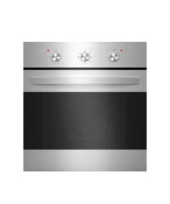 Empava 24" Electric Single Wall Oven with 6 Cooking Functions Mechanical Knobs Control in Stainless Steel, Black/Silver 13 61Hn7IkZpqL