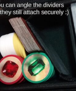 Quiver Time Black Quiver Card Carrying Case - Playing Card Case Holder for Trading Cards, MTG Card Storage Bag Deck Box Card Case (+Wrist & Shoulder Strap, Dividers + 100 Apollo Card Sleeves) 39 61HnyB2HFvL