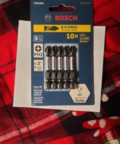 BOSCH ITPH2205 5-Pack 2 In. Phillips #2 Impact Tough Screwdriving Power Bits 2 In. 31 61HoyL7rY8L