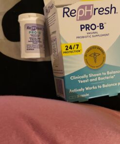 RepHresh Pro-B Probiotic Supplement for Women, 30 Oral Capsules 55 61Hxd4bULcL