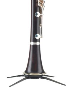 K&M König & Meyer 15222.000.55 Clarinet In-Bell Portable Stand - Lightweight with 4 Leg Folding Base - Fits A and B Clarinets - Stable Secure Base - Professional Grade - Made in Germany - Black 20 61I0dPzV9EL