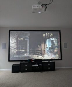 BenQ HT2150ST 1080P Short Throw Projector | 2200 Lumens | 96% Rec.709 for Accurate Colors | Low Input Lag Ideal for Gaming | Stream Netflix & Prime Video,White 1080P Accurate Color 45 61I1I8fTVJL