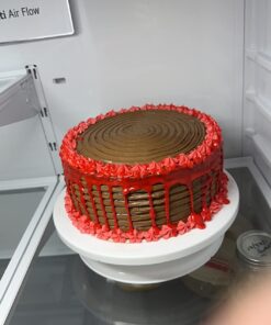 Kootek Cake Decorating Kit Baking Supplies Cake Turntable with 2 Frosting Straight Angled Spatula 3 Icing Smoother Scrapers Baking Accessories Tools for Beginners and Pros, White 35 61I4J3VkIXL