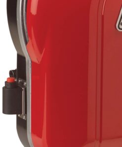 Coleman Fold N Go Propane Grill, Portable & Lightweight Grill with Push-Button Starter, Adjustable Burner, Built-In Handle, & 6,000 BTUs of Power for Camping, Tailgating, Grilling Red 29 61I7GGOGmaL