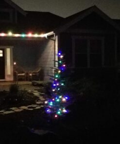 ALOVECO LED String Lights 18ft 50 LED Battery Operated Christmas Lights with Remote 8 Modes Waterproof Globe Starry Fairy Lights for Outdoor Indoor Bedroom Garden Xmas Party(Multicolor) Multicolor (Red, Blue, Green, Yellow) 34 61I9jI1YSSL