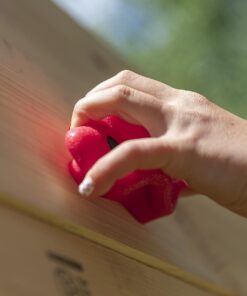 Squirrel Products Kids Rock Climbing Holds Indoor & Outdoor Playground Accessories Rock Wall Climbing Kit with Mounting Hardware 20 Pack XL Deluxe 32 61IAFCH5KIS