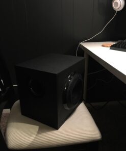 Logitech Z623 400 Watt Home Speaker System, 2.1 Speaker System - Black Analog 50 61IE jiHnqL