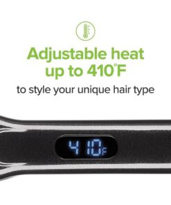 Paul Mitchell Pro Tools Express Ion Smooth+ Ceramic Flat Iron, Adjustable Heat Settings for Smoothing + Straightening 1.25" Black 20 61IE62aibOL