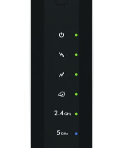 NETGEAR N600 (8x4) WiFi DOCSIS 3.0 Cable Modem Router (C3700) Certified for Xfinity from Comcast, Spectrum, Cox, Spectrum & more 26 61IF0oDXkL