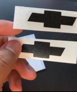 Reflective Concepts Steering Wheel Bowtie Overlay Decal Fits 2007-2013 Silverado - (Color: Gloss Black) 2007-2013 Silverado ONLY 32 61IFoS03q1L