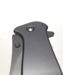 Kershaw Zing SS Pocketknife, 3" 8Cr13MoV Stainless Steel Blade, Assisted Thumb-Stud and Flipper Opening EDC 63 61IHvlEvuGL