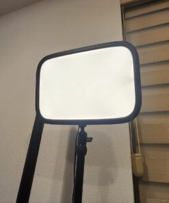 Elgato Key Light - Professional 2800 lumens Studio Light with desk clamp for Streaming, Recording and Video Conferencing, Temperature and Brightness app-adjustable on Mac, PC, iOS, Android 38 61IJHFIdqL