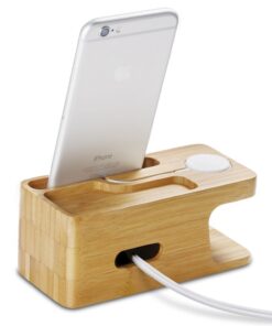 Spigen S370 Designed for Apple Watch Stand and Cell Phone Stand for Any Apple Watch Series and Phone 28 61IJQ67oNmL