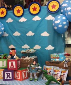 Clouds Latex Balloons - Bag of 10 Size 11 inches Air or Helium Fill 15 61IJSFa9bhL