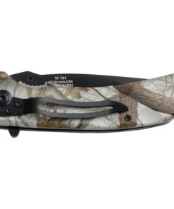 Alternative view of Assisted Opening Folding Knife Brown Camo