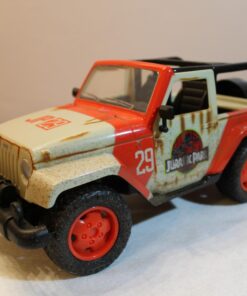 Jada Toys Jurassic World 1:16 Wrangler RC Remote Control Car 2.4 GHz, toys for kids and adults, 97054 44 61ILpnAddiL