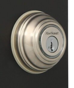 Single Cylinder Deadbolt Finish: Satin Nickel 8 61IMT14YmyL