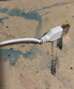 DEEPLITE LED Desk Lamp with Flexible Gooseneck 3 Level Brightness, Battery Operated Table Lamp 5W Touch Control,Compact Portable lamp for Dorm Study Office Bedroom,Eye-Caring and Energy Saving White 1 Pack 45 61INB4hWNdL