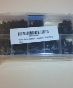 HOBBYMATE M3 Nylon Standoffs Spacer Screw Bolt for Building PC PCB Motherboard Standoffs 40 61INCTef3pL