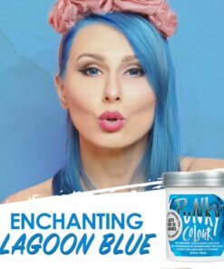 Alternative view of Punky Lagoon Blue Semi Permanent Conditioning Hair Color, 3.5oz 3.5 Fl Oz (Pack of 1)