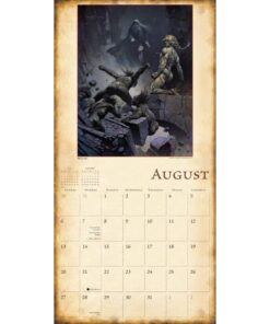 The Fantasy Art of Frank Frazetta 2017 Wall Calendar 5 61IPkjUoMHL