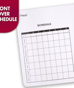 Mead Composition Notebooks, 12 Pack, Wide Ruled Paper, 9-3/4" x 7-1/2", 100 Sheets per Comp Book, Color Will Vary (73389) 24 61IQYNvC9DS