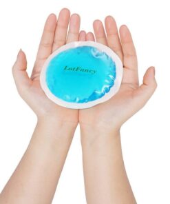 LotFancy Ice Pack for Injuries Reusable, 8 Small Gel Heating Cooling Pads with Cloth Backing, Hot Cold Therapy for Eyes After Surgery, Face, Breastfeeding, Wisdom Teeth, Jaw, Headache, Sinus Relief 19 61IR0VcoCGL