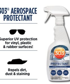 Alternative view of 303 Products Marine Aerospace Protectant – UV Protection – Repels Dust, Dirt, & Staining – Smooth Matte Finish – Restores Like-New Appearance – 32 Fl. Oz. (30306)