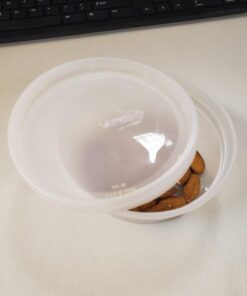 Glotoch 24 Pack 16 oz. (2 Cups) Plastic Food and Drink Storage Containers Set with Lids - Microwave, Freezer & Dishwasher Safe Eco-Friendly, BPA-Free, Reusable & Stackable 16 oz. - 24 Sets 35 61IRCVIKP7L