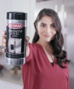 Weiman Products Stainless Steel Wipes 30 Count (Pack of 1) 30 Count (Pack of 1) 31 61IRb9UpLQL