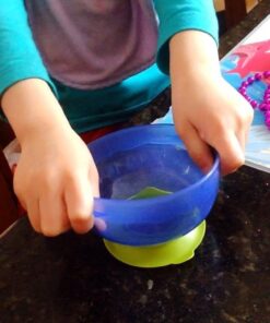 Baby Bowls and Matching Lids - Suction Cup Bowls for Babies, Toddlers & Infants - Set of 3 Sizes - 6 Pieces 31 61IRfxvJpnL