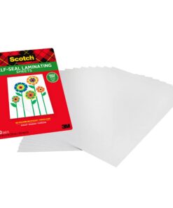 Scotch LS854SS10 Self-Sealing Laminating Sheets, 6.0 mil, 8 1/2 x 11 (Pack of 10) 9 x 12 in 12 61IUHKSYf1L