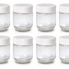 Euro Cuisine GY1920 Glass Jars with Lids for Yogurt Maker, Clear, 6 Ounce, Set of 8 6oz Glass Jars for Yogurt, Parfaits, Clear Yogurt Containers 21 61IUlkDIZsL