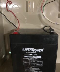 ExpertPower EXP1250 12V 5Ah Home Alarm Battery with F1 Terminals 34 61IUoXsqWnL