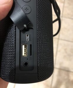 MusiBaby M68 Wireless Bluetooth Speaker, Portable, Waterproof, 1500 Minute Playtime, Dual Pairing, 360 Stereo Sound, Amazing Bass, Black 44 61IVdtBwL