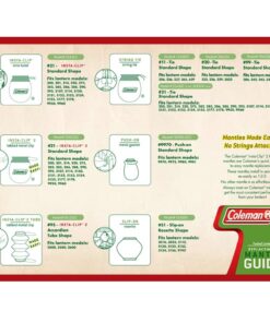 Coleman 21A134C Mantle Sock Instaclip Wire 4Pk Lantern 6 61IXUPEw0wL