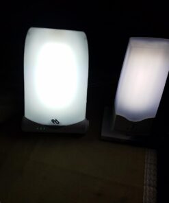 Aura Day Light Lamp, 10,000 Lux of Full Spectrum Bright Light with Adjustable Lux Dial and Timer- 100% UV Free{2 Year Warranty Includes Bulb and Lamp} 50 61Ib8jNQAZL