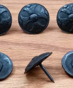 Round Clavos, Old World, Gothic Oil Rubbed Bronze Finish, 1 1/4" Dia. Head, Pack of 10 3 61Ic2IAClHL