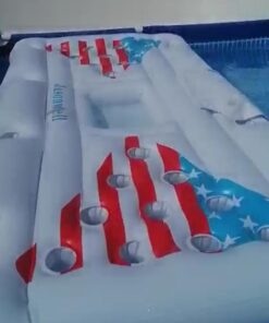 Jasonwell Beer Pong Pool Float - Inflatable Pool Beer Pong Table Party Pool Games Accessories for Adults 6 Feet Inflatable Pool Lounge Raft Toys with Cooler and 8 Pong Balls 31 61IeOPlQHBL