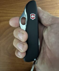 Victorinox Swiss Army One-Hand Trekker Multi-Tool Pocket Knife Black 21 61Ig2s8rh L
