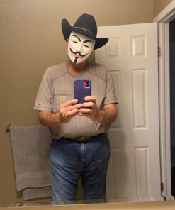 NEVLANTII V for Vendetta Guy Fawkes Mask Quality Anonymous Mask Halloween Costume Hackers Mask Cosplay Party Mask One Size 52 61IiP1CEFkL